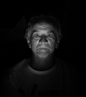 photographie de visages ayant servi pour créer des plans du court-métrage Trois Cent Mille kilomètre par seconde